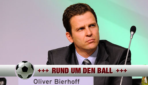 Oliver Bierhoff ist seit dem Jahr 2004 Manager der deutschen Fußball-Nationalmannschaft