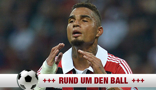 Kevin-Prince Boateng hat noch bis 2014 Vertrag beim AC Milan