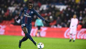 5. Platz: Paris Saint-Germain - 24 Spieler (im Bild: Jean-Kevin Augustin)