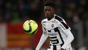 Geteilter 5. Platz: FC Stade Rennes - 24 Spieler (im Bild: Ousmane Dembele)