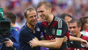 Jürgen Klinsmann verhalf Per Mertesacker zu seinem ersten Einsatz für das DFB-Team.