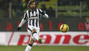 Andrea Pirlo (Italien) - Top-Wert: 90