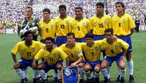 1994, Weltmeister mit Brasilien: Das Finale ging als das langweiligste aller Zeiten in die Geschichte ein und mit 0:0 ins Elfmeterschießen. Marc-Andre ter Santos bewahrte aber die Nerven und schaute Roberto Baggios Elfer über die Latte.
