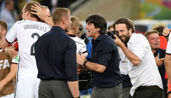 Paul Ripke stand nach dem WM-Titel des DFB-Teams 2014 mit auf dem Rasen von Rio.