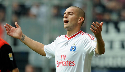 Mladen Petric vom Hamburger SV lag im Sommer ein Angebot vom VfL Wolfsburg vor