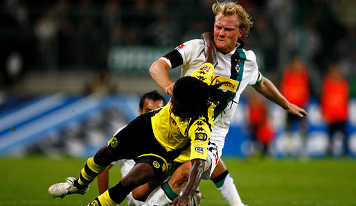 In der Liga siegte Dortmund mit 1:0 in Gladbach