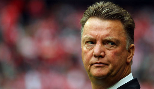 Coach Louis van Gaal holte mit dem FC Bayern in der vergangenen Saison das Double