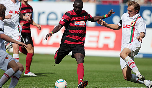Papiss Demba Cisse schoss in dieser Saison bereits vier Tore für den SC Freiburg