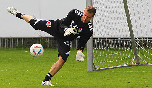 Leverkusens Bernd Leno hofft auf einen Verbleib bei Bayer. Er ist von Stuttgart nur ausgeliehen