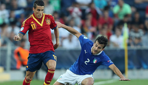 Giulio Donati (r.) stand mit Italien im Finale der U-21-EM