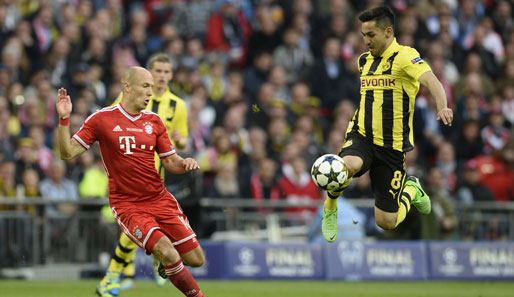 Ilkay Gündogan (r.) traf im Champions-League-Finale zum zwischenzeitlichen Ausgleich