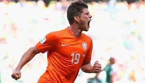 Mit den Niederlanden steht Huntelaar im Halbfinale bei der WM