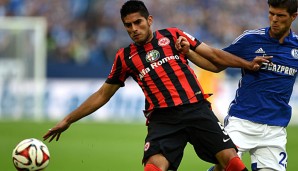 Carlos Zambrano spielt seit der Saison 2012/13 für Eintracht Frankfurt