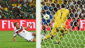 Mario Götze schoss in der Verlängerung des WM-Endspiels Deutschland zum Titel