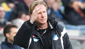 Markus Gisdol steht vor einer Vertragsverlängerung in Hoffenheim