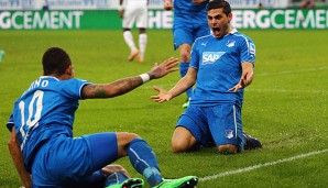 Kevin Volland und Roberto Firmino bildeten ein gefährliches Duo