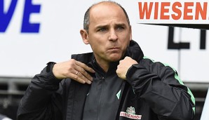 Viktor Skripnik hat die Trainer-Frage in Bremen trotz Rückendeckung des Vereins selbst eröffnet