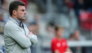 Dieter Hecking und der VfL Wolfsburg liegen derzeit auf dem dritten Tabellenplatz