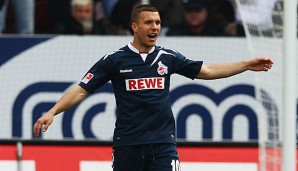 Für den 1. FC Köln stand Lukas Podolski 181 Mal auf dem Platz