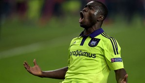 Frank Acheampong ist in Anderlecht auf der linken Außenbahn zuhause