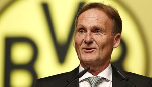 Hans-Joachim Watzke bei der Jahreshauptversammlung im November