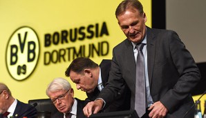 Hans-Joachim Watzke sieht den BVB auf dem Vormarsch