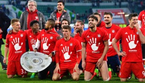 Der FC Bayern holte übrigens schon zum dritten Mal nach 2003 und 2008 den Meistertitel in Wolfsburg