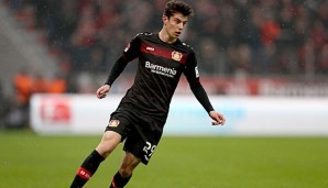 Kai Havertz wusste in seiner ersten Profisaison mit vier Toren und sechs Vorlagen zu überzeugen