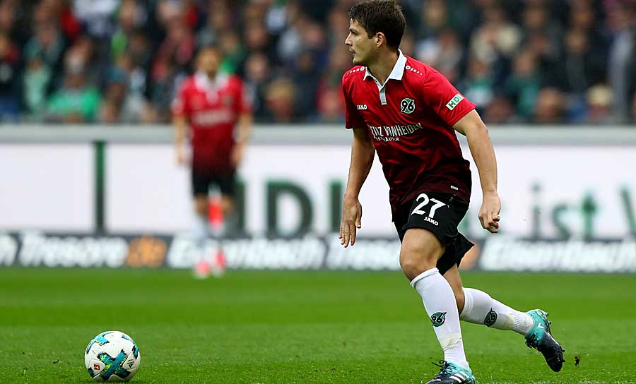 Platz 18: Pirmin Schwegler (Hannover 96): 23