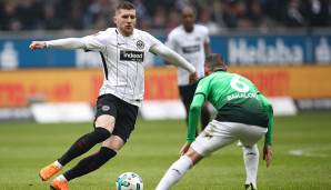 Platz 20: Ante Rebic (Eintracht Frankfurt) - 34,62 km/h