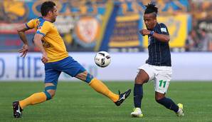 Daniel Didavi in Aktion beim Relegationsspiel gegen Eintracht Braunschweig: Die ehemalige Nummer elf der Wölfe stand in Hin- und Rückspiel in der Startelf.