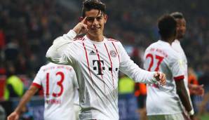 Nummer 11: 3. James Rodriguez - 16 Prozent.