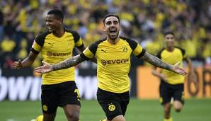 Paco Alcacer trifft für den BVB im Moment wie er will.