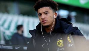 Jadon Sancho fehlte im BVB-Training aufgrund eines Trauerfalls.