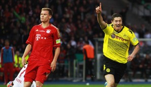 STURM - Robert Lewandowksi (47 Pflichtspiele): Genau wie Götze und Hummels zog es auch Lewandowksi nach München. Schoss dort Tore ohne Ende und knackte Gerd Müllers Rekord. Seit Sommer beim FC Barcelona.