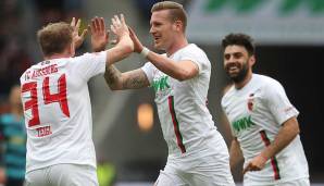 PLATZ 4: FC AUGSBURG - 10 Spieler von Erstliga-Konkurrenten im Kader (Ablöse: 16,2 Mio. Euro).