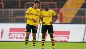 Gehören zu den Besten der Dortmunder U19: Giovanni Reyna (l.) und Youssoufa Moukoko.