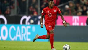 Platz 10: David Alaba (708 Spielminuten) - Top-Speed: 32.66 km/h.