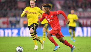 Platz 1: Kingsley Coman (795 Spielminuten) - Top-Speed: 35.66 km/h.