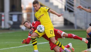 Thorgan Hazard erzielte das 1:0 für Dortmund.