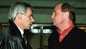 Arbeiteten fast 30 Jahre gemeinsam in der Fußball-Branche: Ex-BVB-Manager Michael Meier und Bayern-Legende Uli Hoeneß.