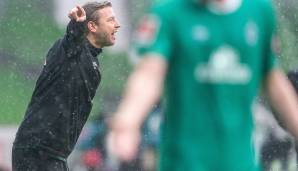 Werder-Coach Kohfeldt droht mit seiner Mannschaft der Gang in Liga zwei.