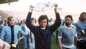 PLATZ 21: JUPP HEYNCKES (Borussia Mönchengladbach): 27 Tore in der Saison 1974/75. Der spätere Erfolgs- und Triple-Trainer erlebte bei Gladbach seine erfolgreichste Zeit als Spieler. In dieser Spielzeit holte er mit den Fohlen die Meisterschale.