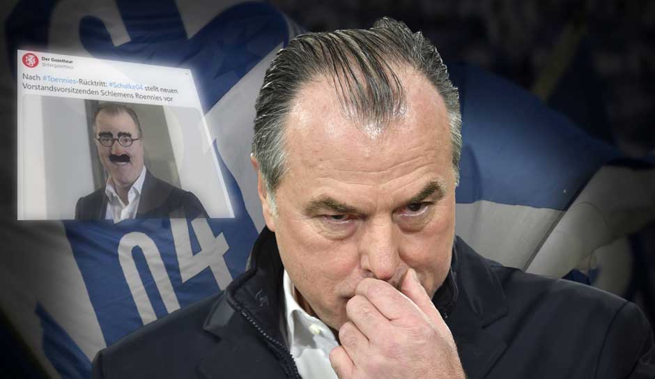 Clemens Tönnies legt alle seine Ämter bei Schalke 04 nieder. Der Druck der Fans und der Öffentlichkeit wurde nach dem nächsten Skandal zu groß. Es hagelt Häme, die vorherrschende Meinung: Der Rücktritt kommt viel zu spät. Die Netzreaktionen.