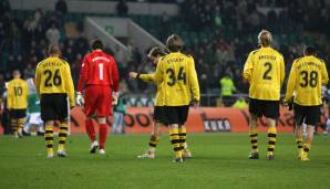 CHRISTIAN EGGERT: Kam 2005 zum BVB II und gab im Dezember 2007 gegen Wolfsburg sein BL-Debüt. Er wurde in der 83. Minute für Giovanni Federico eingewechselt. Der defensive Mittelfeldspieler spielte insgesamt fünf Jahre seiner Karriere in Dortmund.