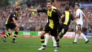 NICO HILLENBRAND: Wechselte 2003 in die Dortmunder Jugend, durchlief dort einige Teams und kam wie Eggert in Wolfsburg am 15. Dezember 2007 zu seinem einzigen Bundesligaeinsatz - in der 67. Spielminute für Nelson Valdez beim Stand von 0:3...