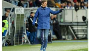 13. Dezember 2017: Der junge Nagelsmann war etwas braver. Dennoch: Ein Traum in Blau bei diesem Heimspiel mit Hoffenheim gegen den VfB Stuttgart.