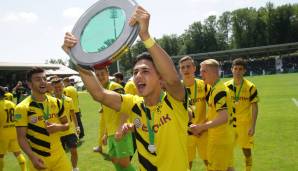 2015 gewann Dario Scuderi mit der U17 des BVB die deutsche B-Jugend-Meisterschaft.