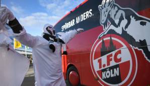 Im Bus des 1. FC Köln äußerte sich ein Spieler abfällig über die Fans.