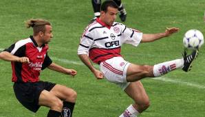 ANTONIO DI SALVO kam 2000 zum FC Bayern, sechs Bundesliga-Spiele später zog es ihn zu Hansa Rostock. 2006 sollte er die Löwen von der 2. zurück in die Bundesliga schießen, was jedoch scheiterte. Derzeit Cheftrainer der DFB-U21.